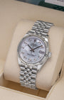 White Rolesor Rolex Datejust 278274 MOP Diamond Watch | Noah's Fine Jewelry and Watches