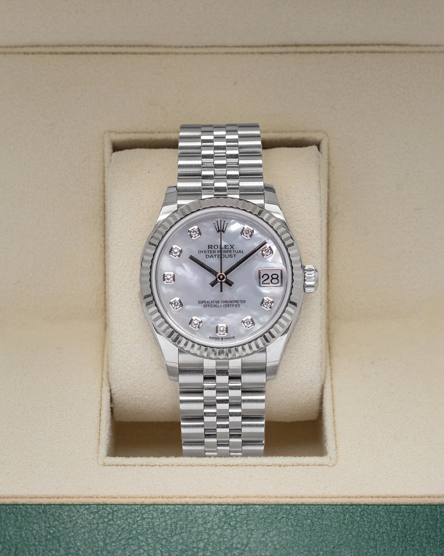 Rolex Datejust 31 MOP Diamond 278274 – Noah's Fine Watches & Jewelry