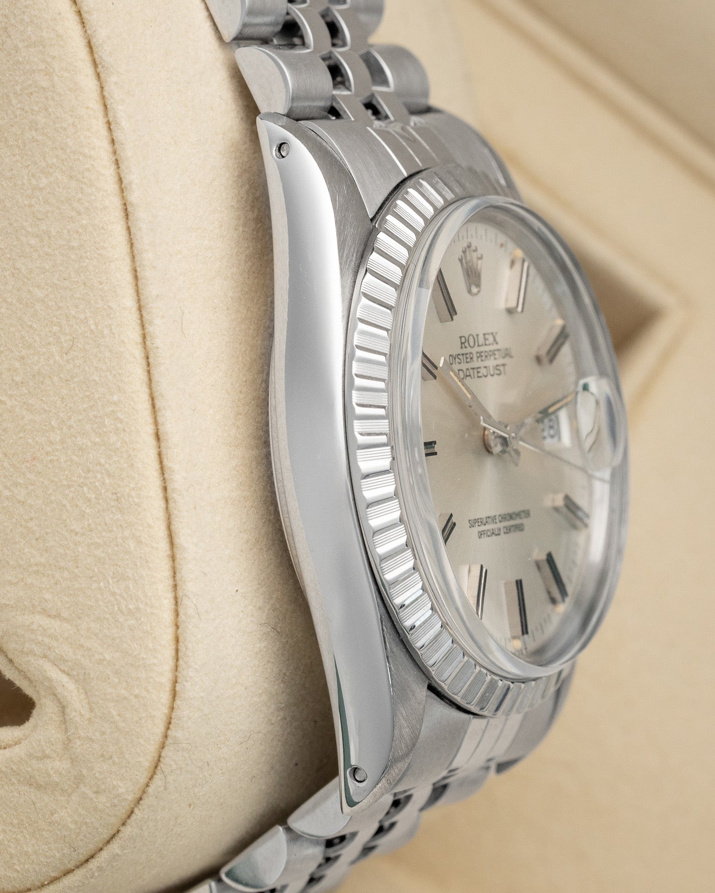 Silver Rolex Datejust 16030 | Noah's Fine Watches Dallas, Texas
