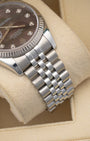Rolex Datejust 116234 Black MOP Watch | Noah's Fine Watches and Jewelry Dallas