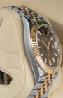 Rose Gold Steel Chocolate Dial Rolex Datejust 126331 | Noah's Fine Watches Dallas, Texas