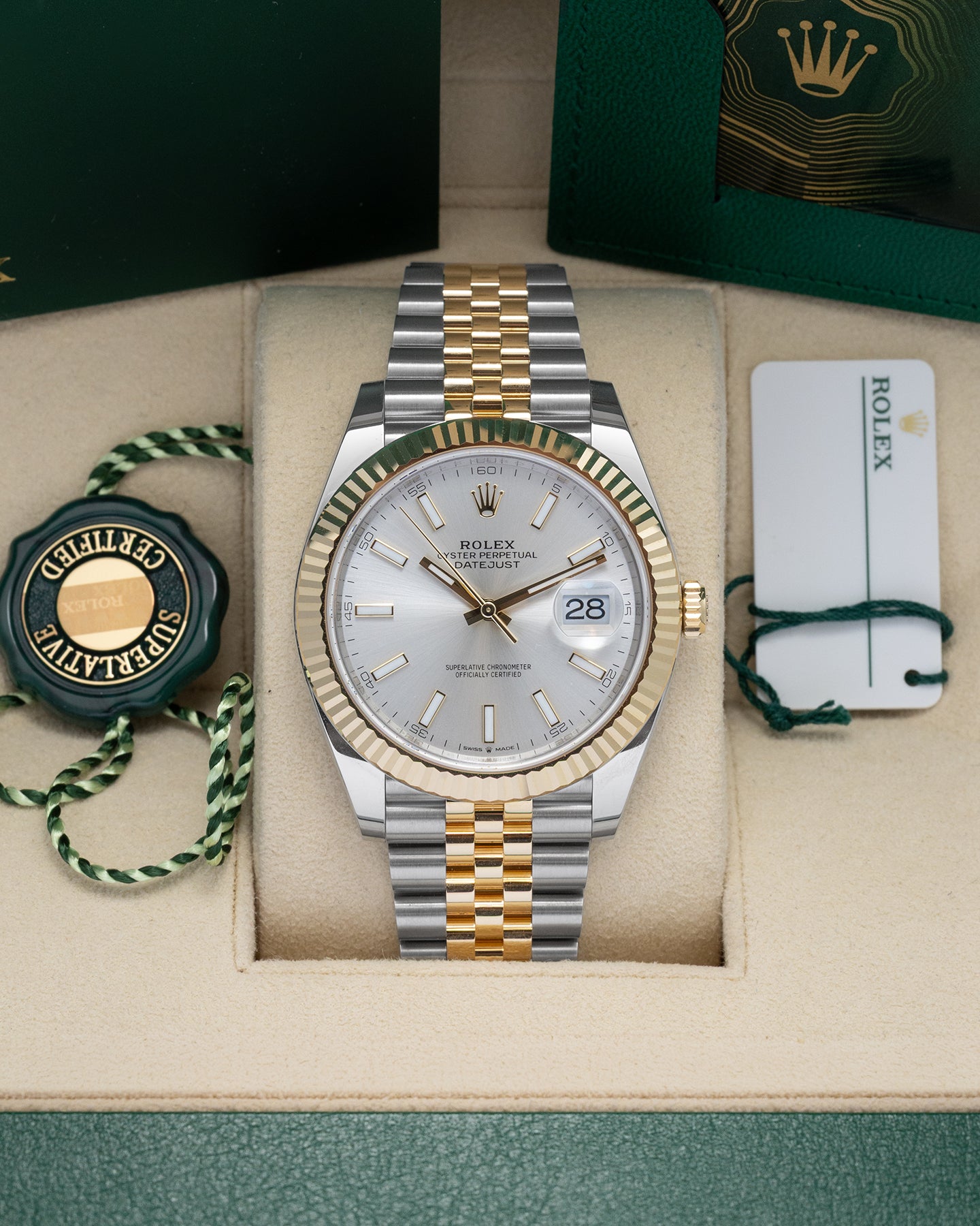 Rolex Datejust 41 Silver 126333 2025 – Noah's Fine Watches & Jewelry