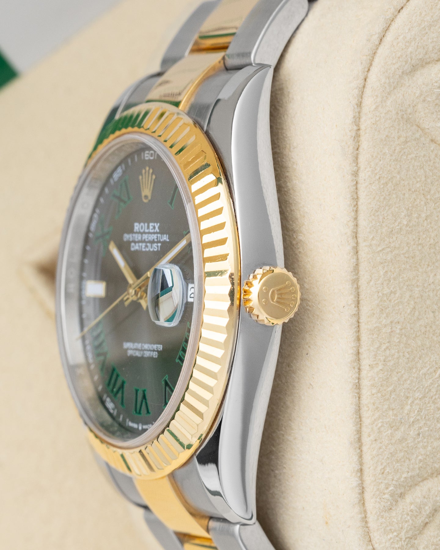 Wimbledon Rolex Datejust 41 126333 | Noah's Fine Jewelry & Watches Dallas, TX