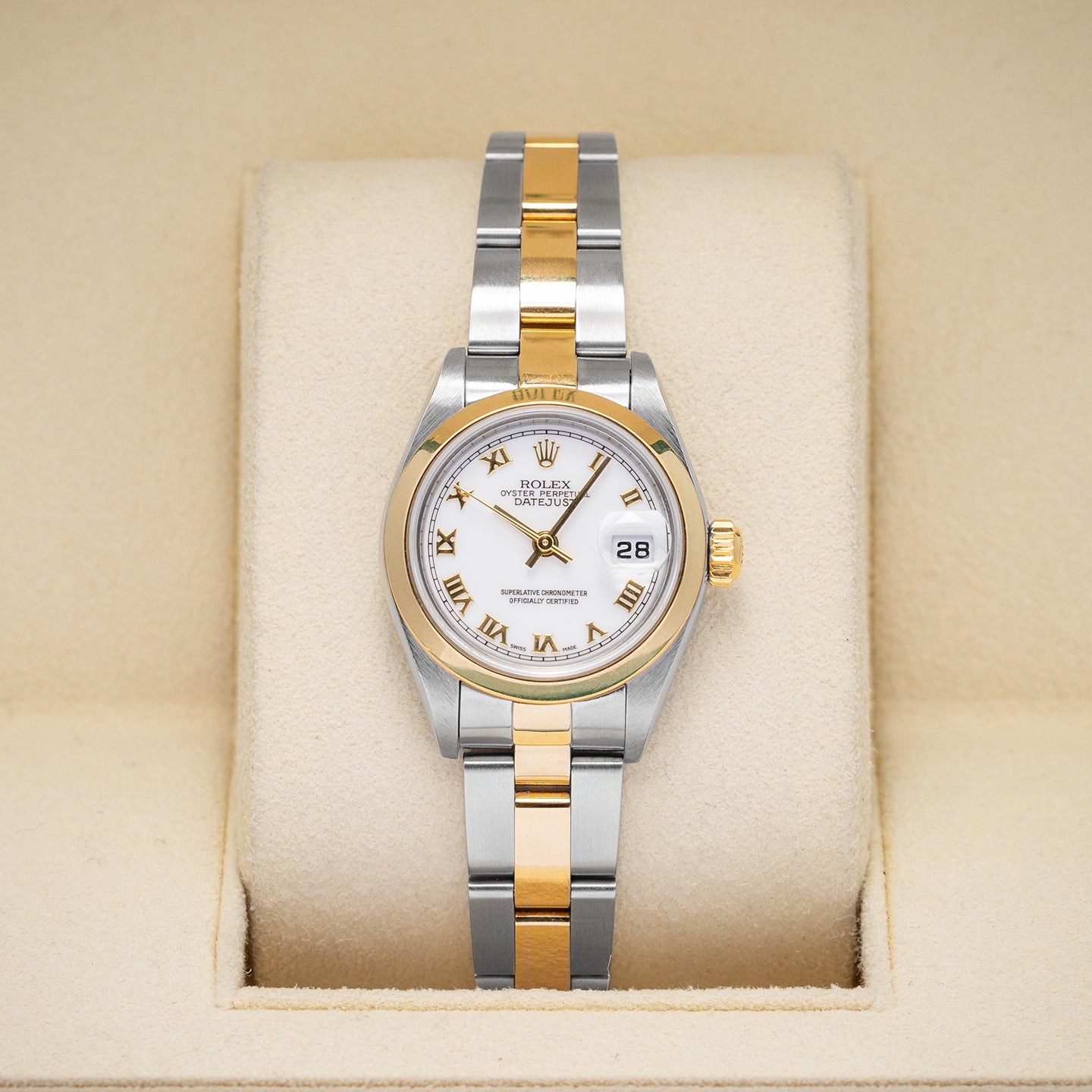 Two Tone Yellow Gold Rolex Datejust 79163 | Noah's Fine Watches and Jewelry