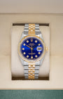 Rolex Datejust Blue Diamond 16233 | Noah's Fine Watches Dallas, Texas