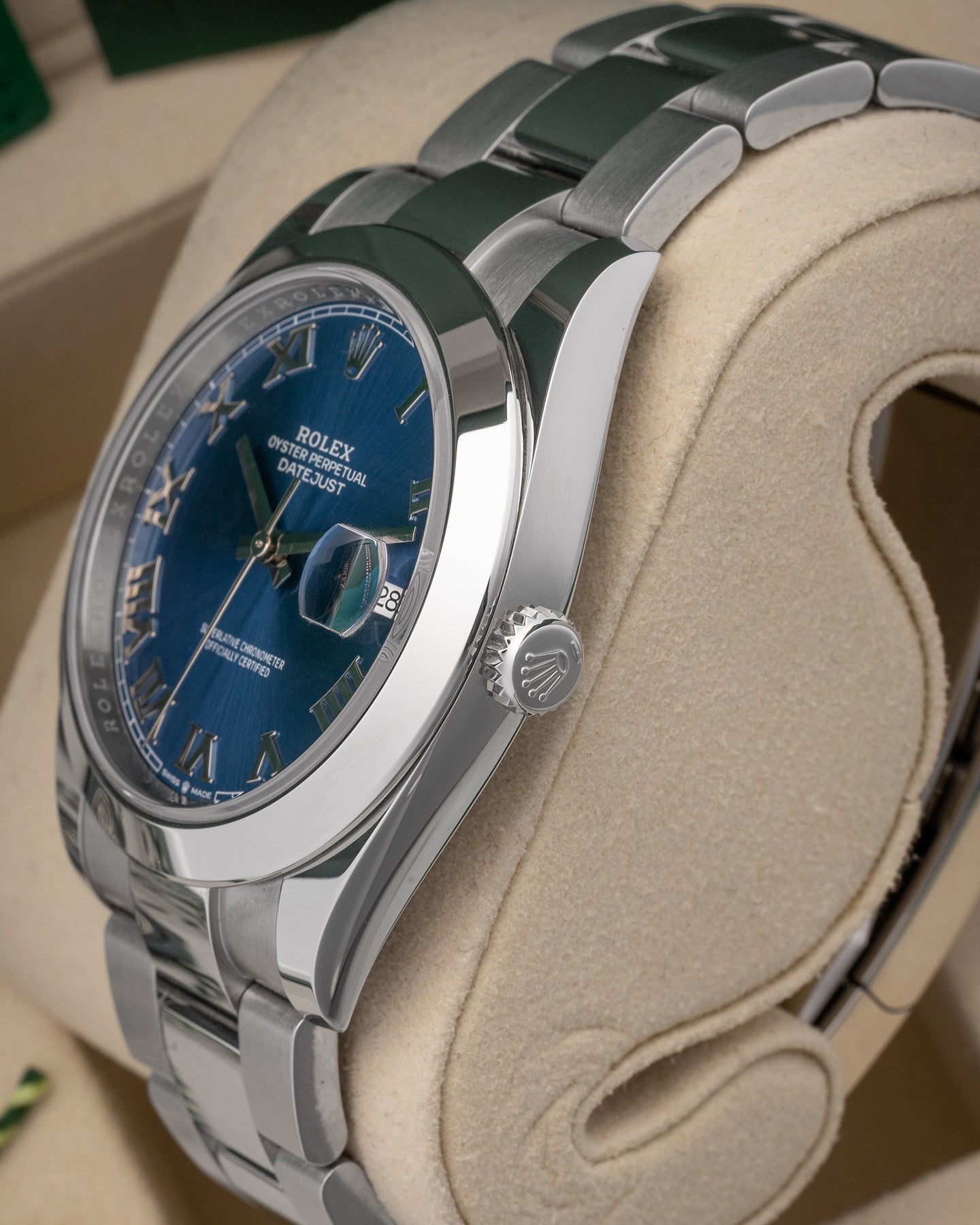 Datejust Blue Roman 126300 New Rolex Watch | Noah's Fine Watches and Jewelry Dallas