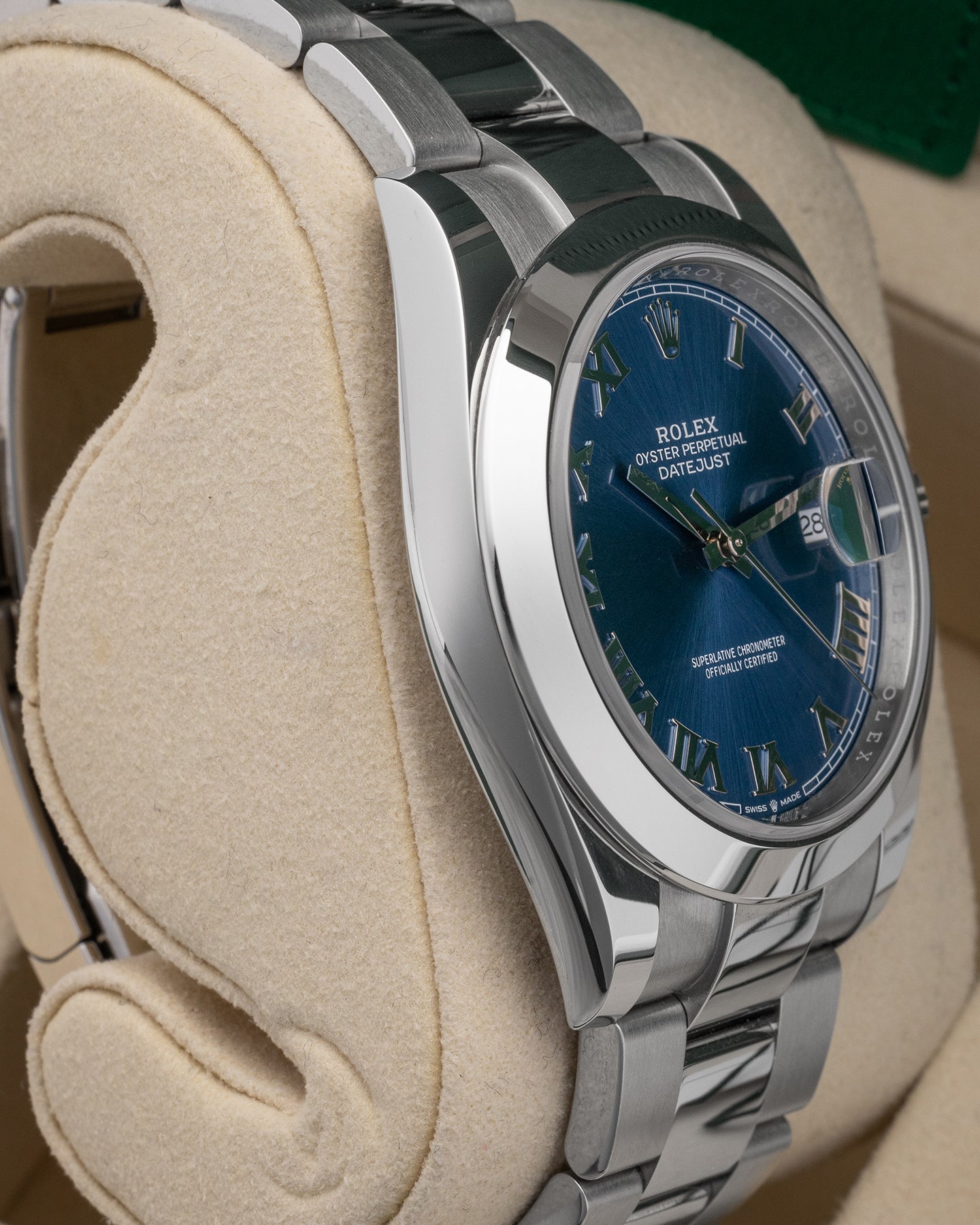 Datejust Blue Roman 126300 New Rolex Watch | Noah's Fine Watches and Jewelry Dallas