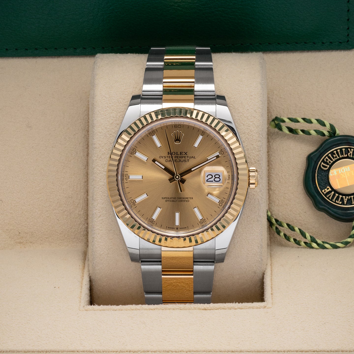 Rolex Datejust "Champ" 126333