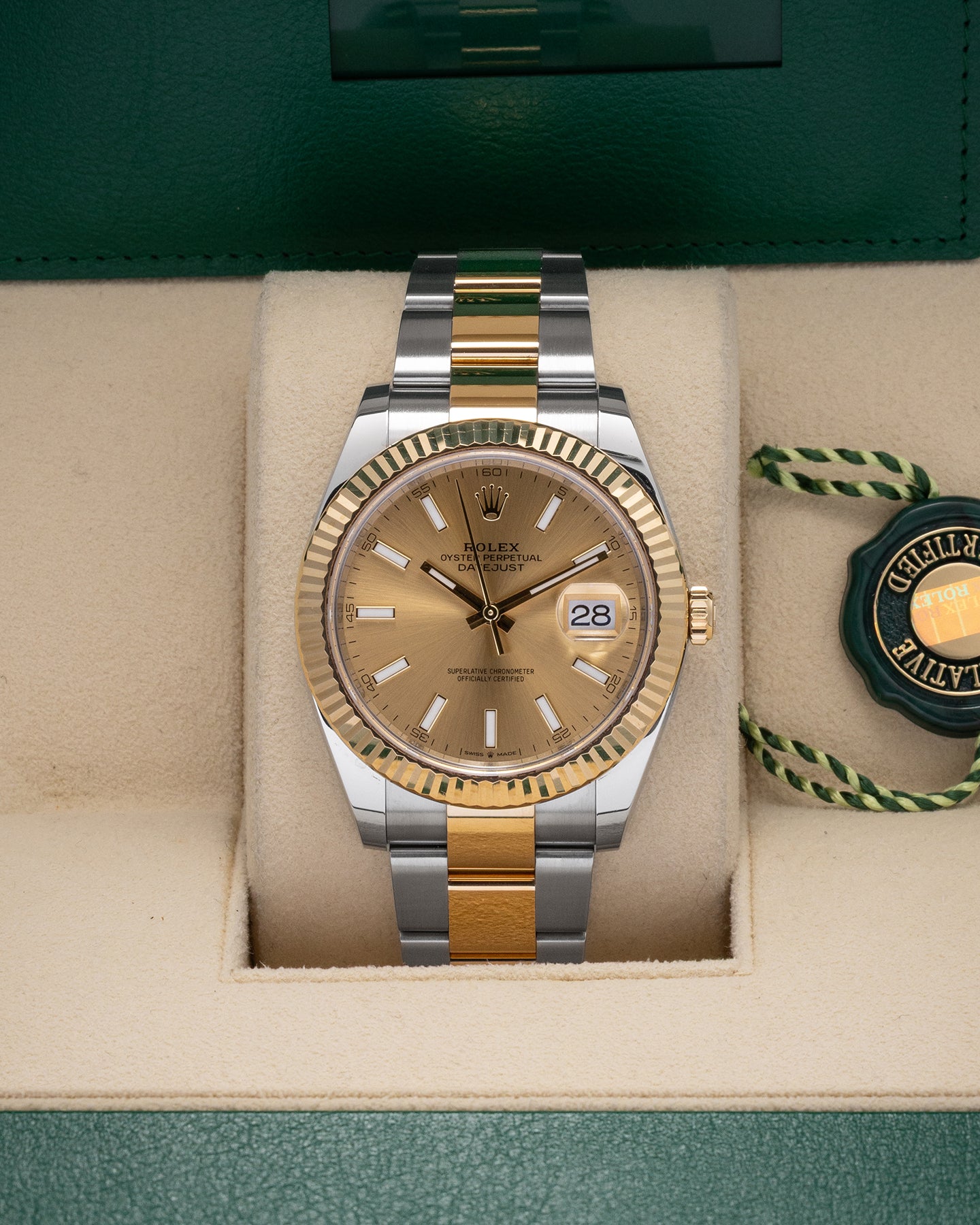 Rolex Datejust "Champ" 126333