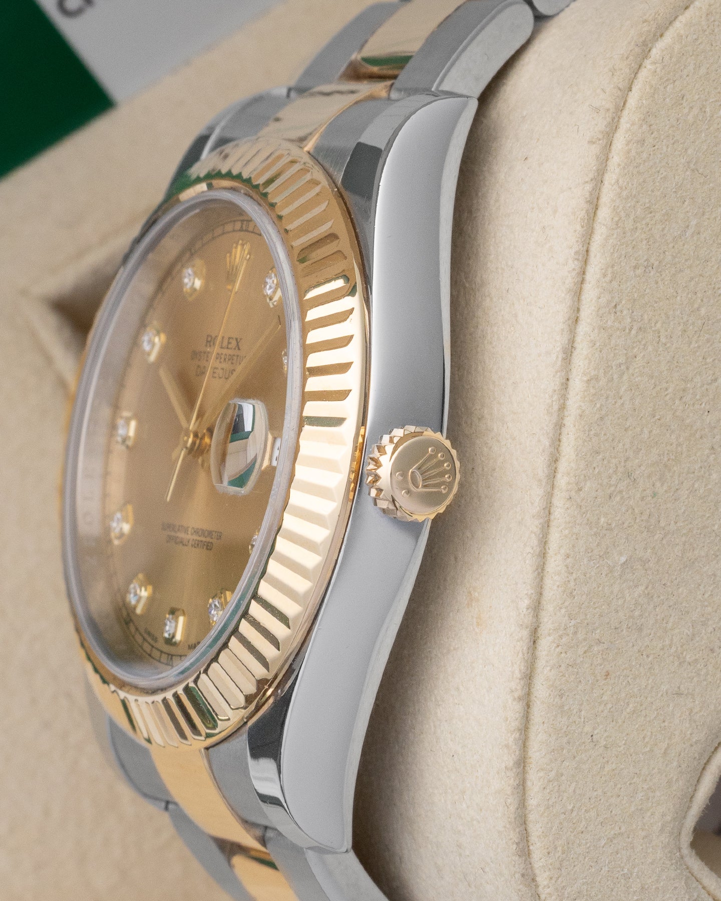 Rolex Datejust Champagne Diamonds 116333 | Noah's Fine Watches Frisco, TX
