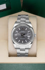 Rolex Datejust Gray Index 126300 | Noah's Fine Watches Dallas, Texas