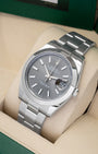 Rolex Datejust Gray Index 126300 | Noah's Fine Watches Dallas, Texas