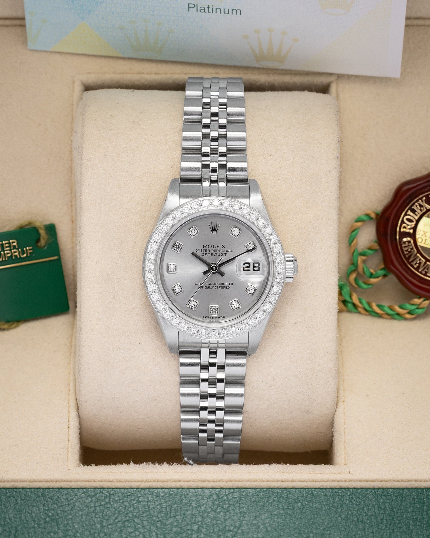 Rolex Datejust Rhodium Diamond 79174 | Noah's Fine Watches Dallas, TX