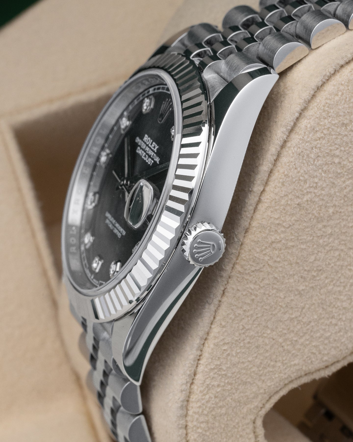 2025 Rolex Datejust Slate Diamond 126334 Watch | Noah's Fine Watches and Jewelry Dallas