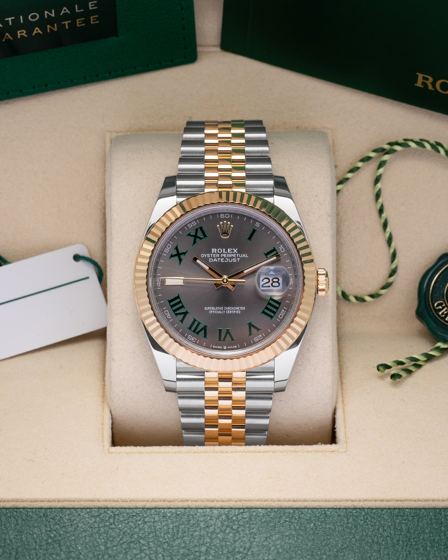 Rolex Datejust Wimbledon 126333 | Noah's Fine Watches Dallas, Texas