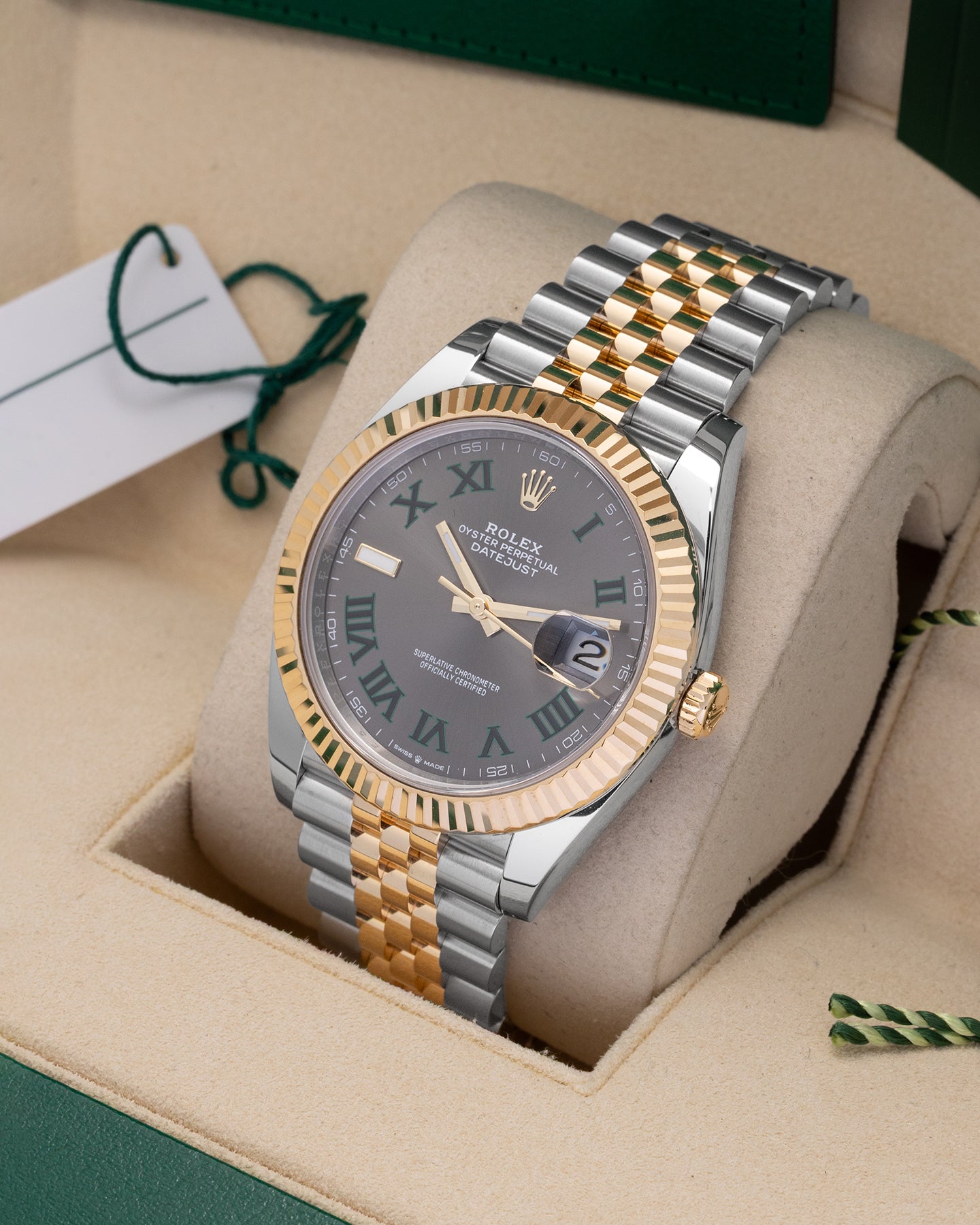Rolex Datejust Wimbledon 126333 | Noah's Fine Watches Dallas, Texas