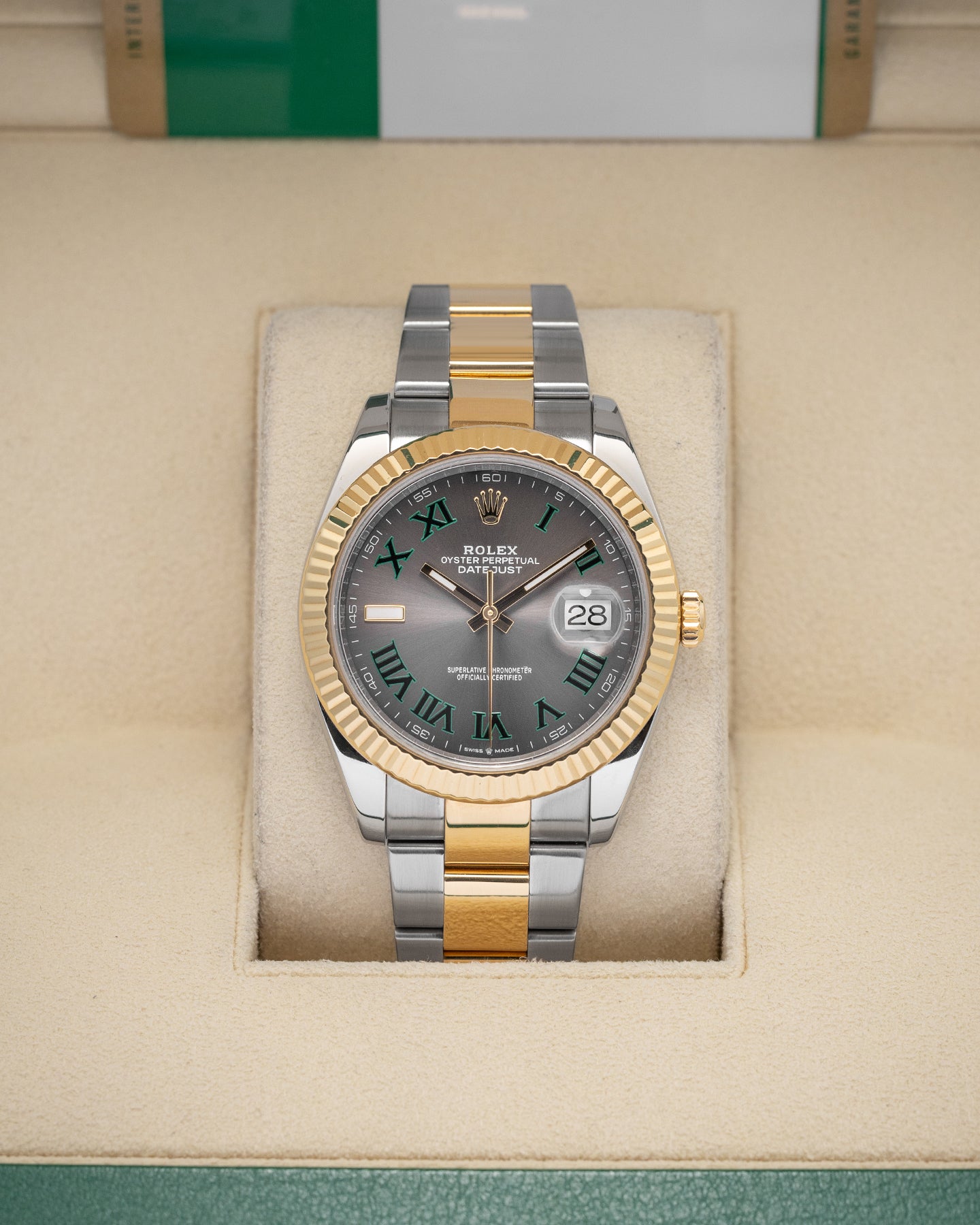 2019 Rolex Datejust Wimbledon 126333 Watch | Noah's Fine Watches and Jewelry Dallas