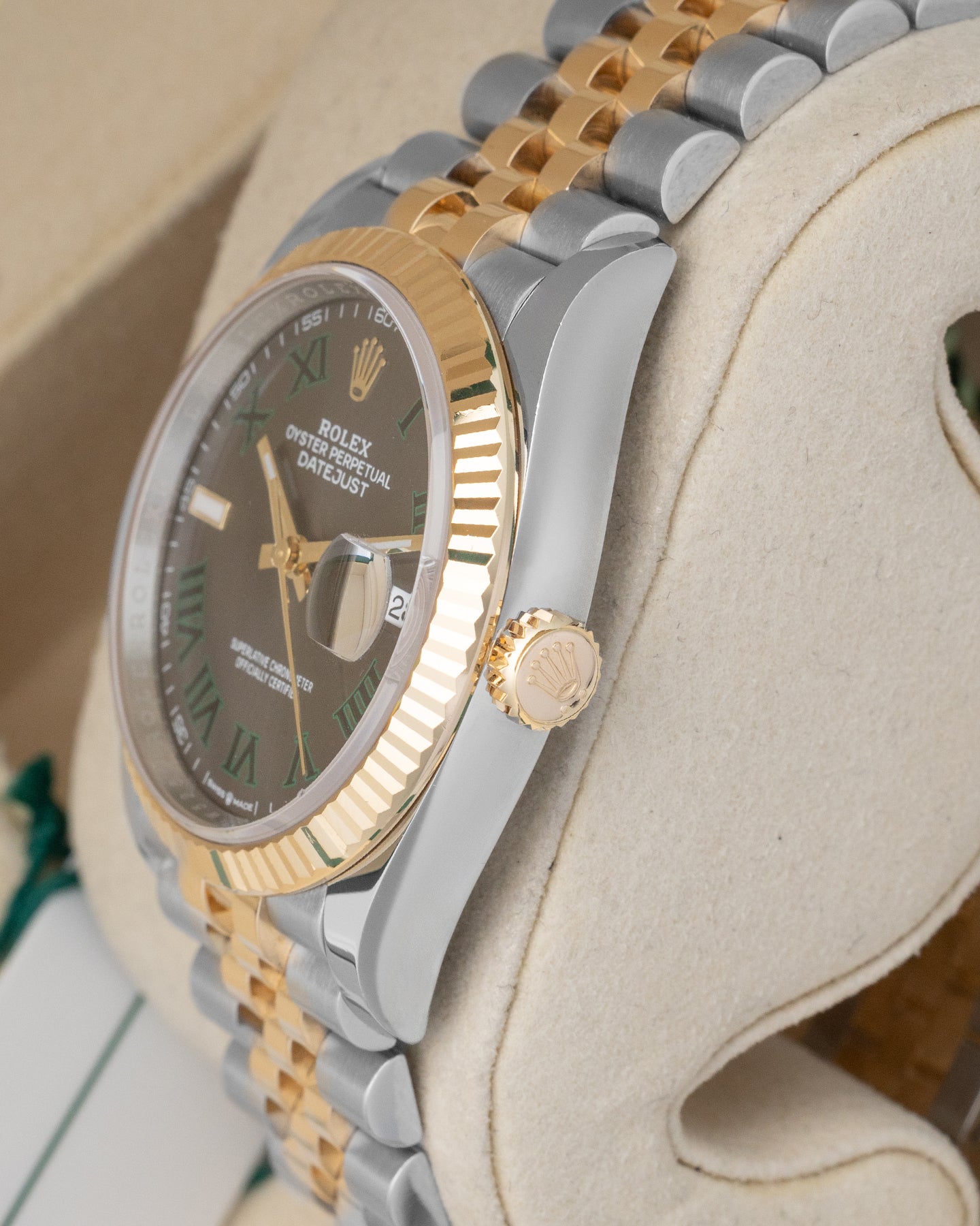 Rolex Datejust Wimbledon 36 126333 | Noah's Fine Watches DFW, TX