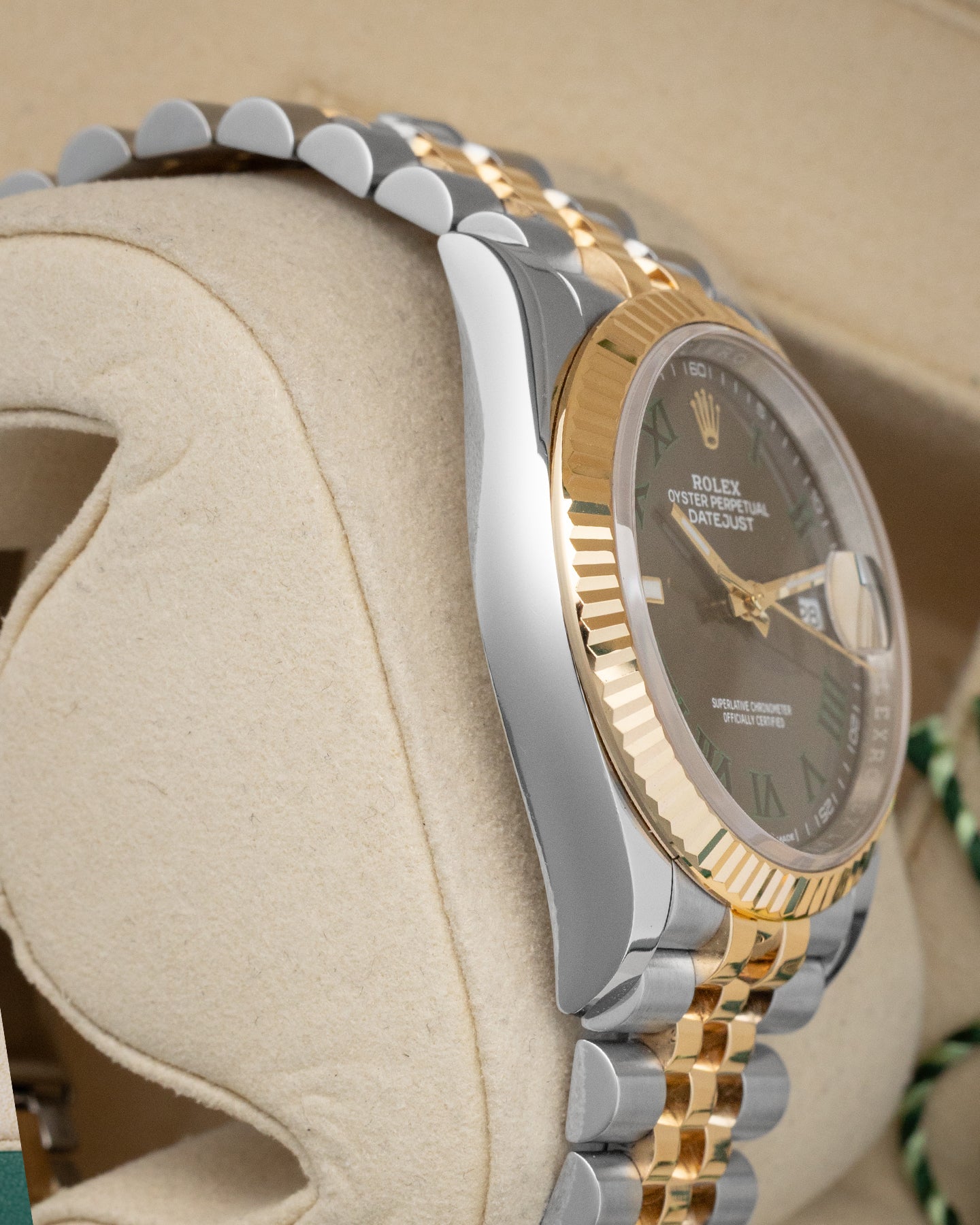 Rolex Datejust Wimbledon 36 126333 | Noah's Fine Watches DFW, TX