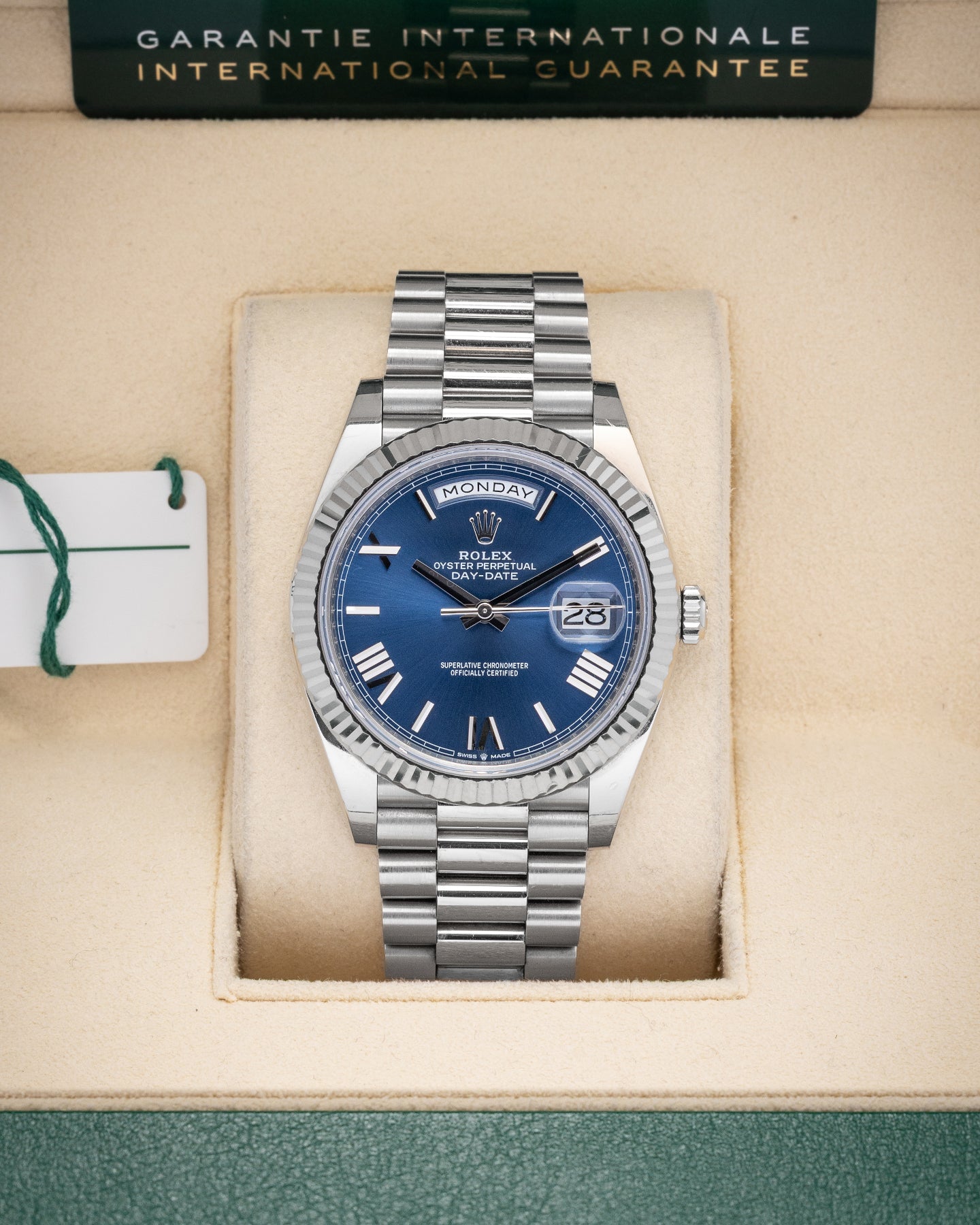 Rolex Day-Date 228239 at Noah's Fine Watches & Jewelry in Frisco, Texas