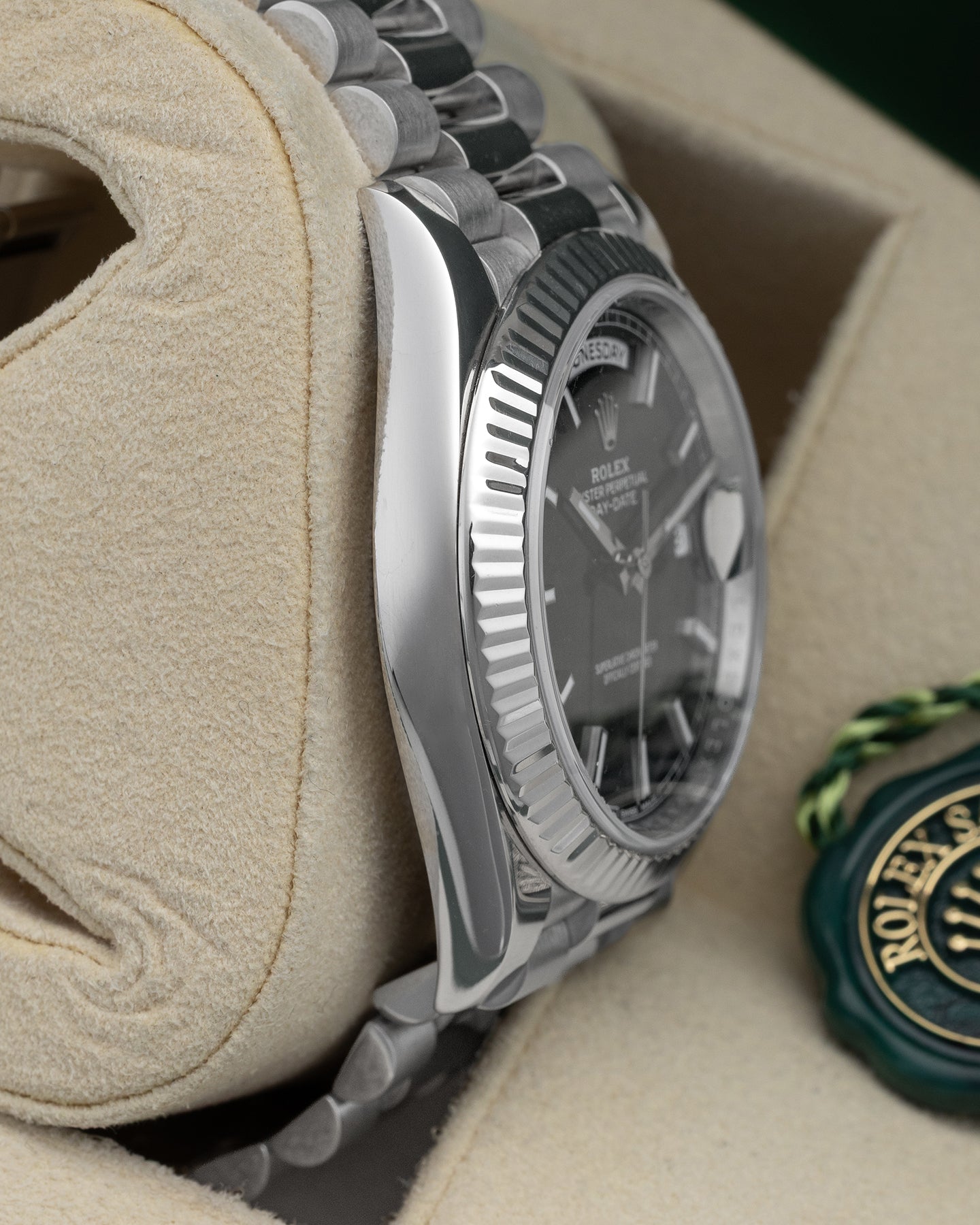 Rolex Day-Date 228239 at Noah's Fine Watches & Jewelry in Frisco, Texas