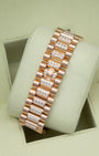 Rose Gold AM Diamonds Rolex Day-Date II 218235 | Noah's Fine Watches Dallas, TX