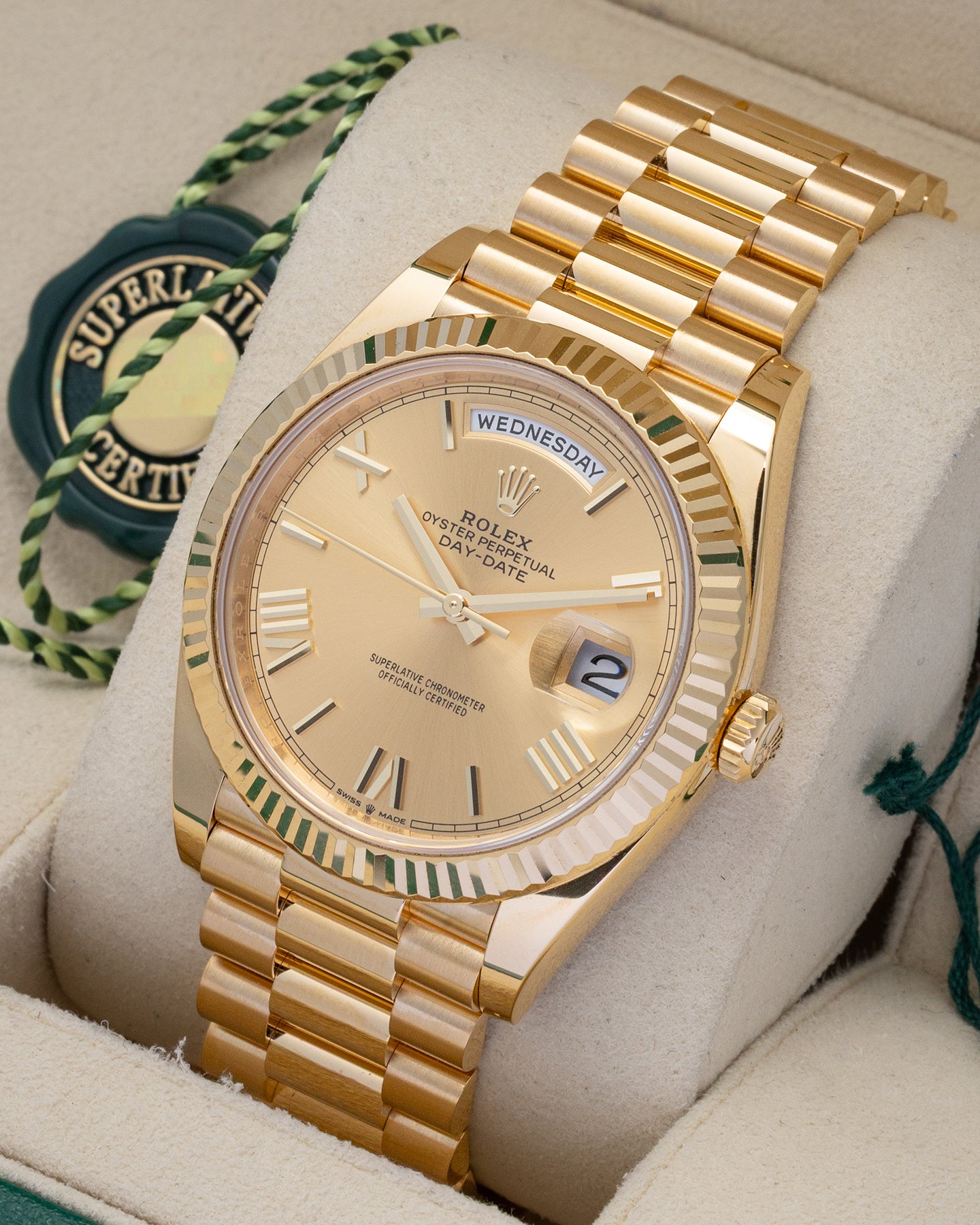 Rolex Day-Date President 228238 | Noah's Fine Watches Dallas, Texas