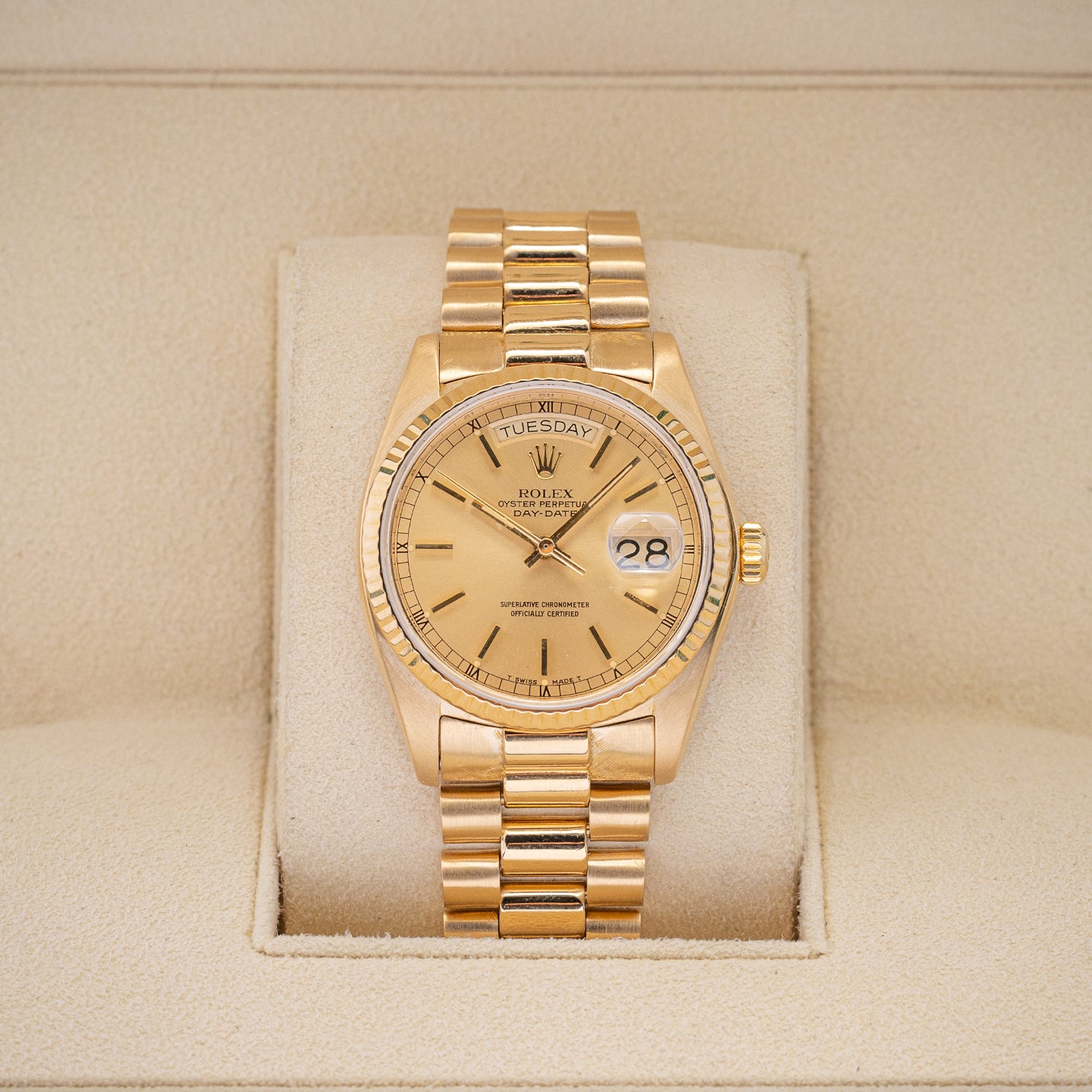 1978 Rolex Day Date 18038 Watch | Noah's Fine Watches and Jewelry Dallas