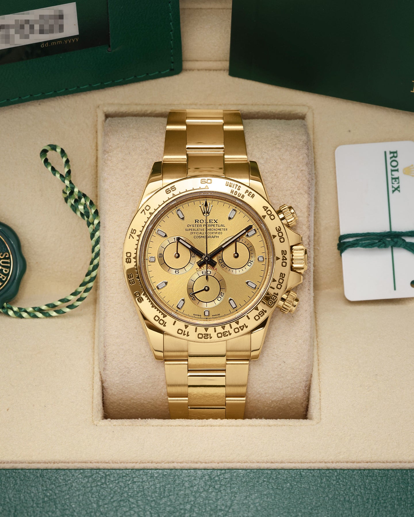 Rolex Daytona Champagne 116508 2022 – Noah's Fine Watches & Jewelry