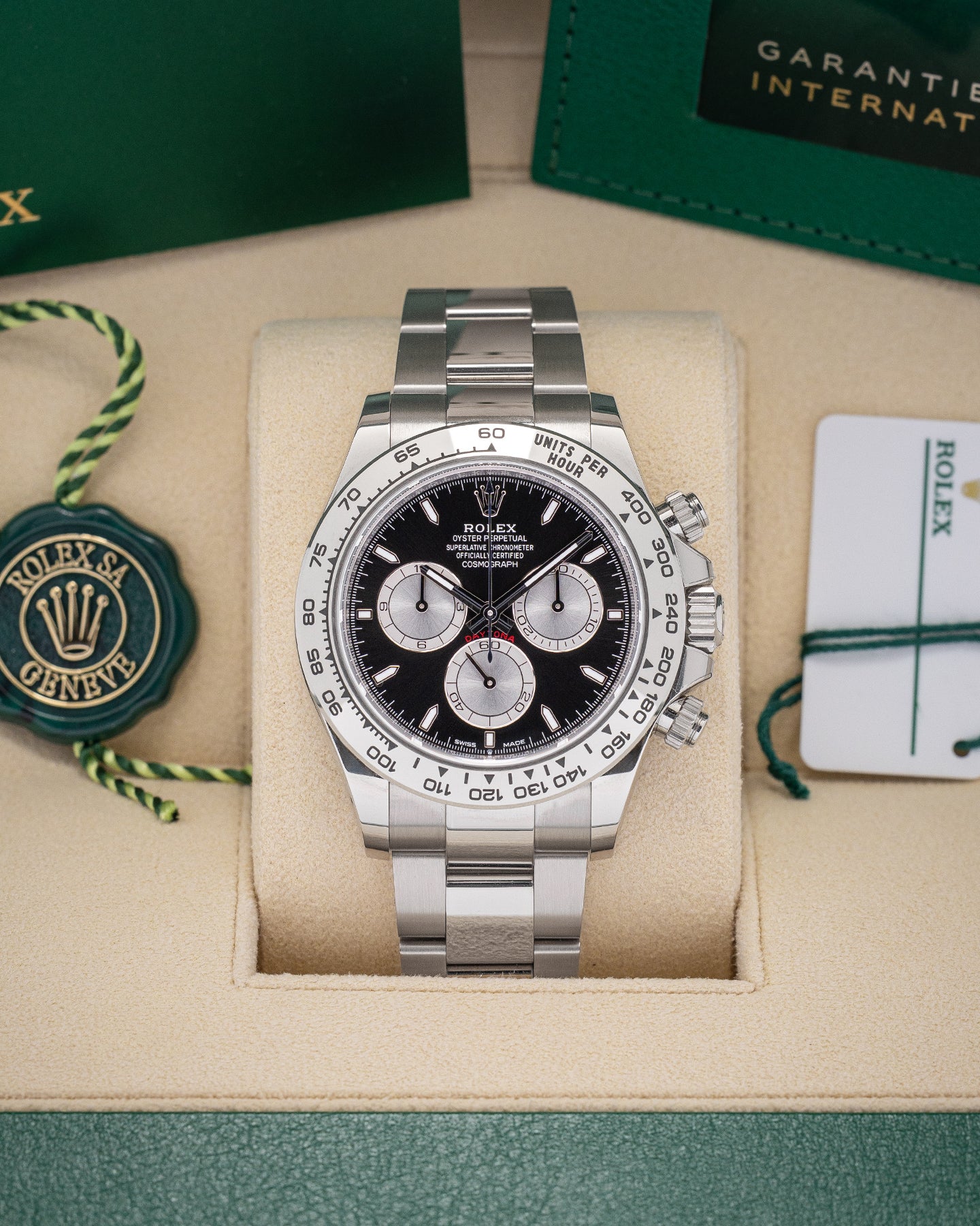 White Gold Rolex Daytona 126509 2024 Watch | Noah's Fine Watches and Jewelry Dallas