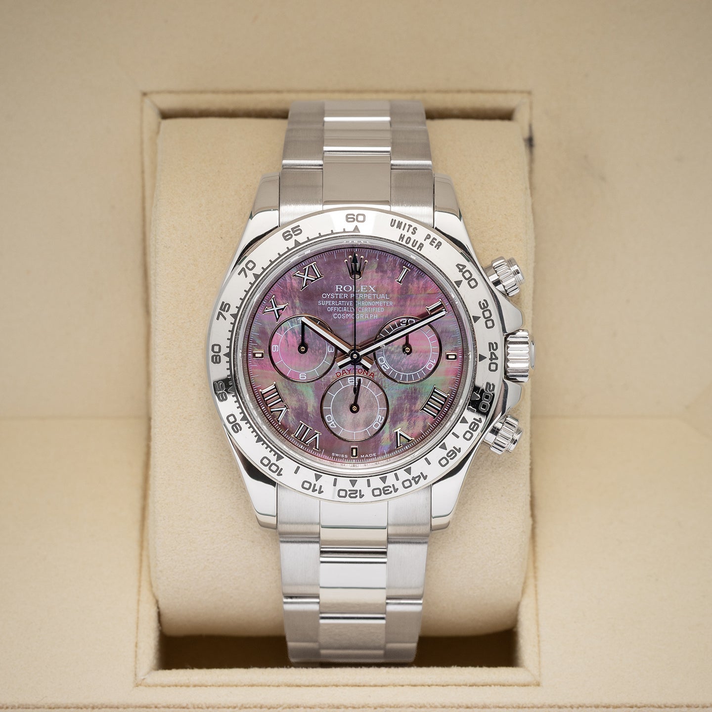 Rolex Daytona Tahitian Mother of Pearl 116509 | Noah's Fine Watches Dallas, Texas