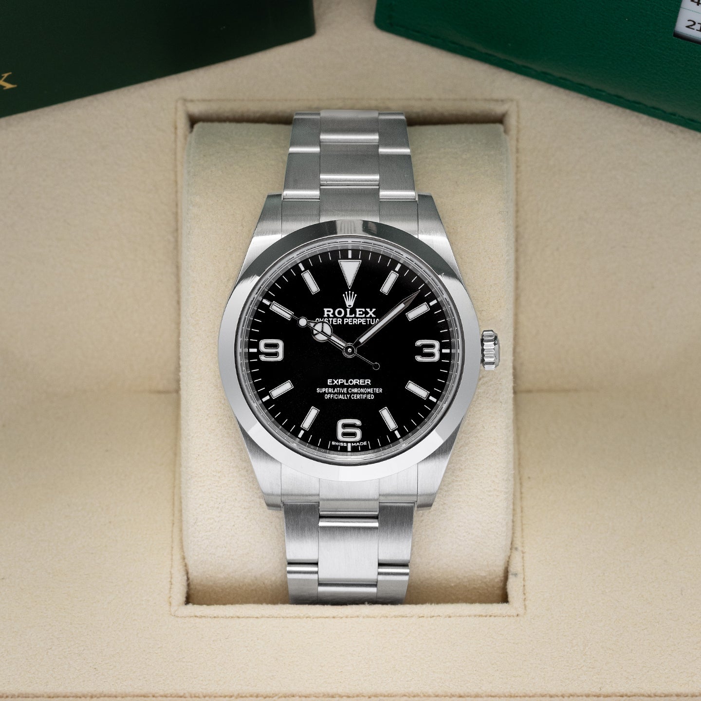 Rolex Explorer 214270 | Noah's Fine Watches Frisco, Texas