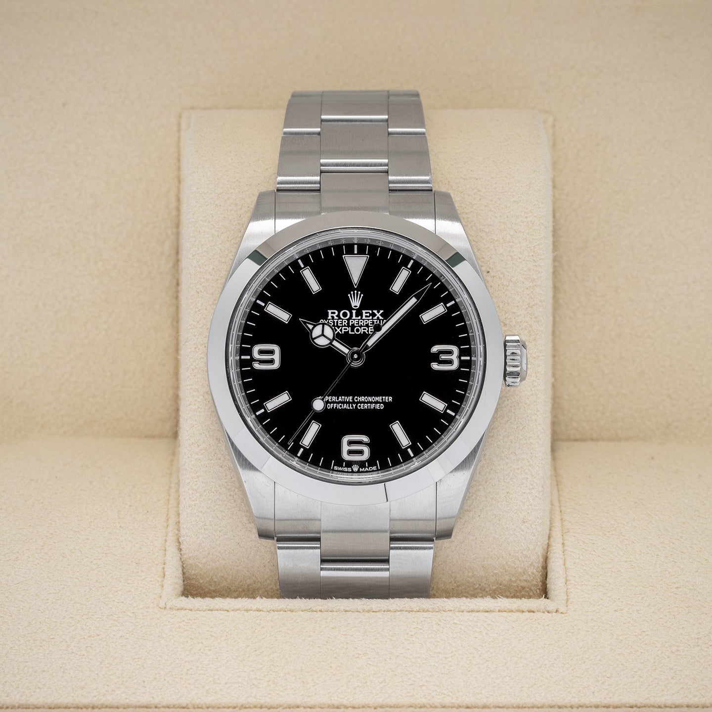 Rolex Explorer 224270 at Noah's Fine Jewelry | Frisco, Texas Watch Store