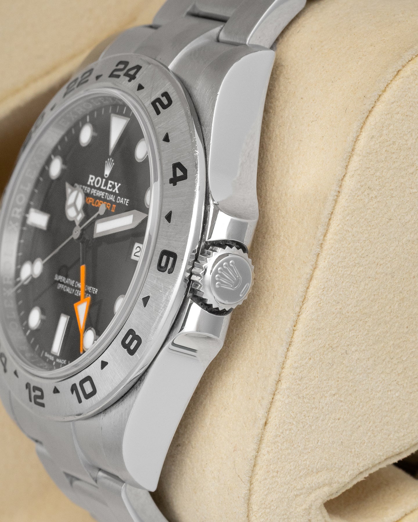 2019 Rolex Explorer II 216570 | Noah's Fine Watches Dallas, Texas