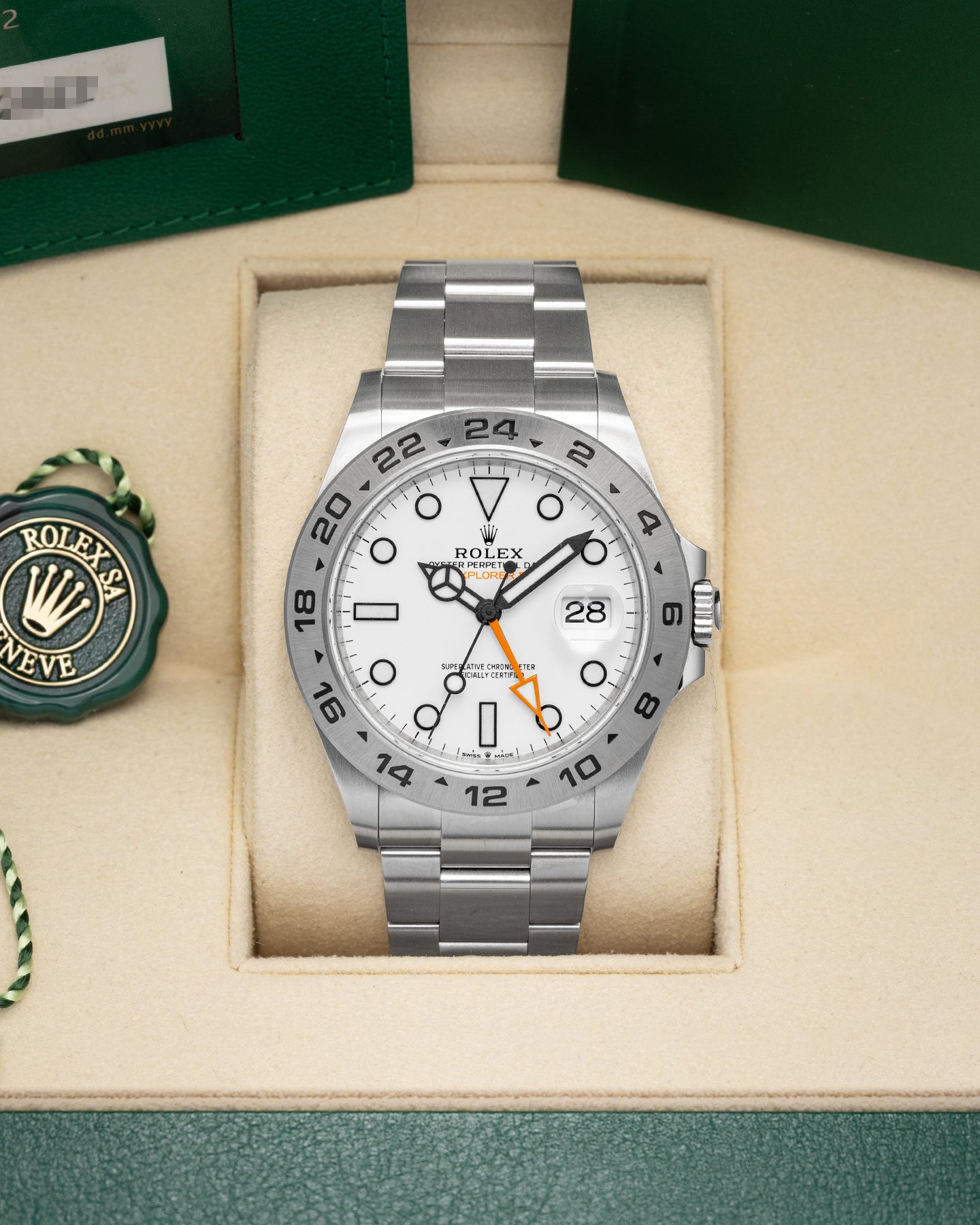 Rolex Explorer II 226570 Polar White – Noah's Fine Watches & Jewelry