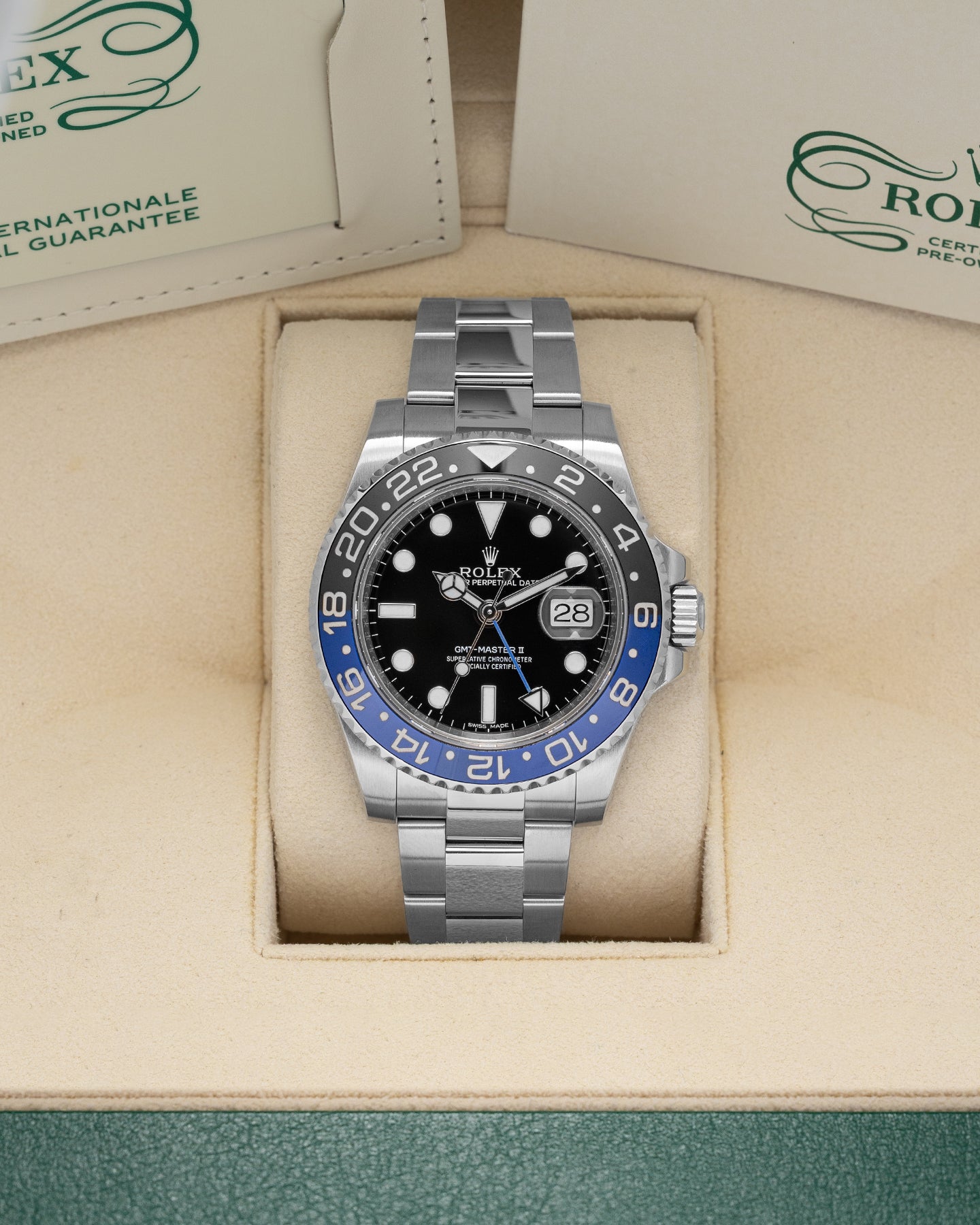 Rolex GMT-Master II 116710BLNR Batgirl | Noah's Fine Watches Frisco TX