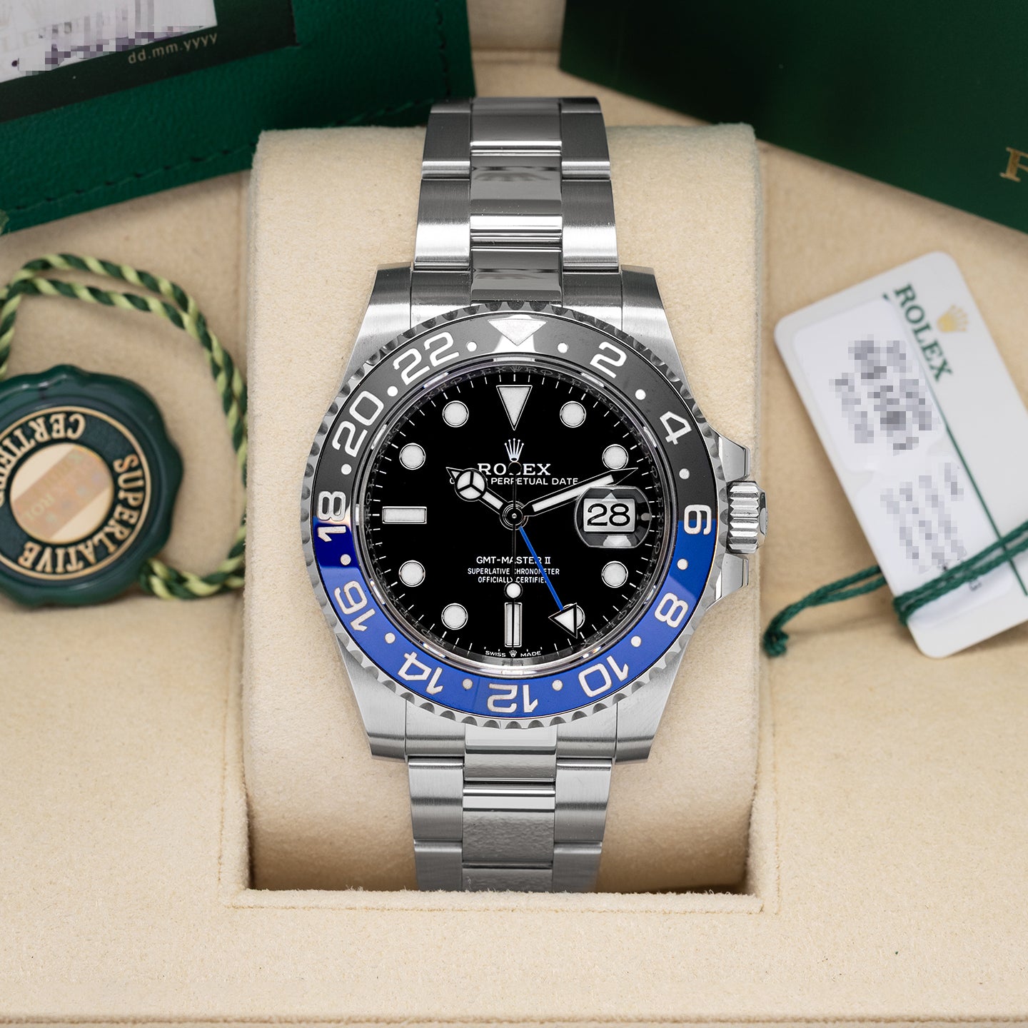 Rolex GMT-Master II 126710BLNR | Noah's Fine Watches Dallas, Texas