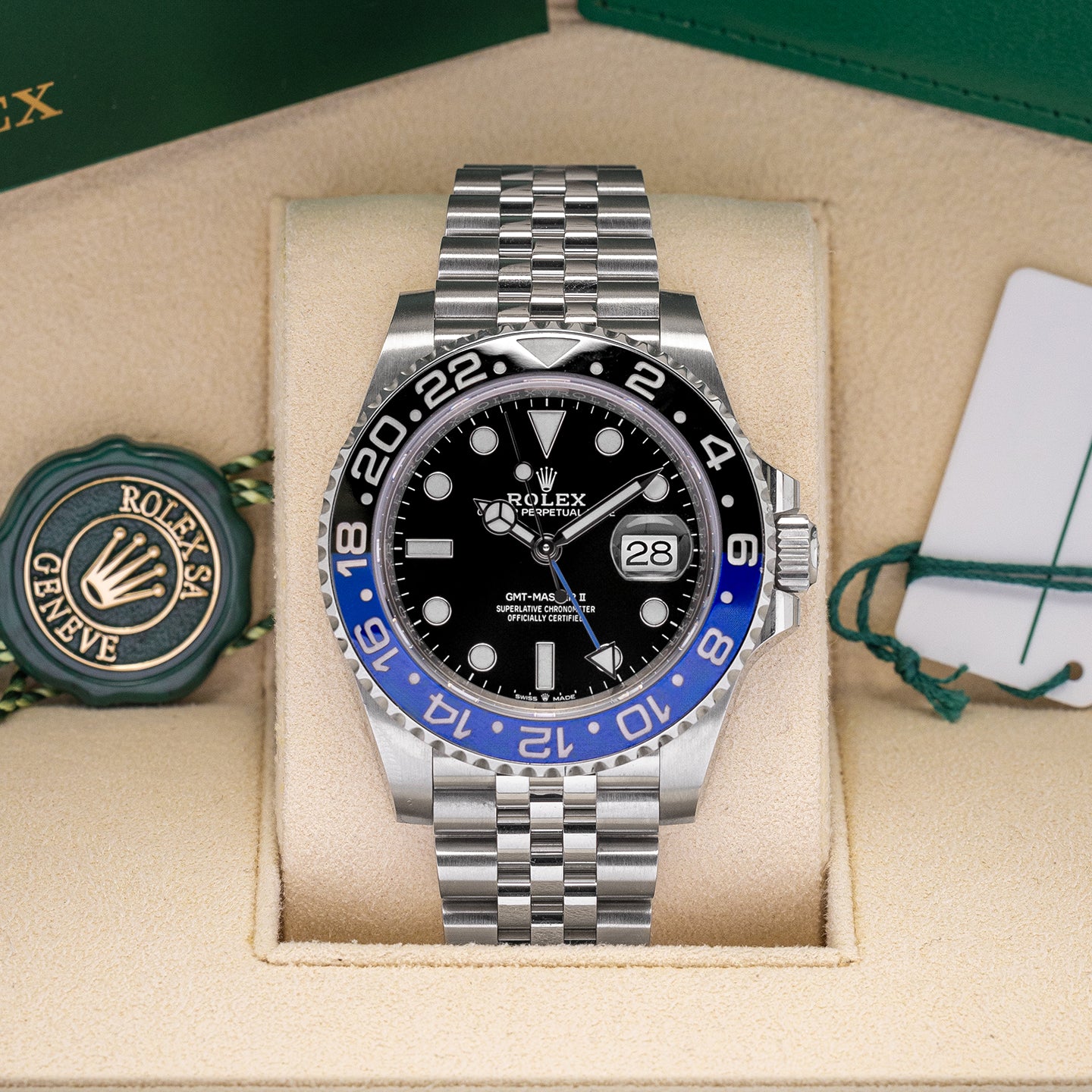 Rolex GMT Master II 126710BLNR Batgirl Watch | Noah's Fine Watches and Jewelry