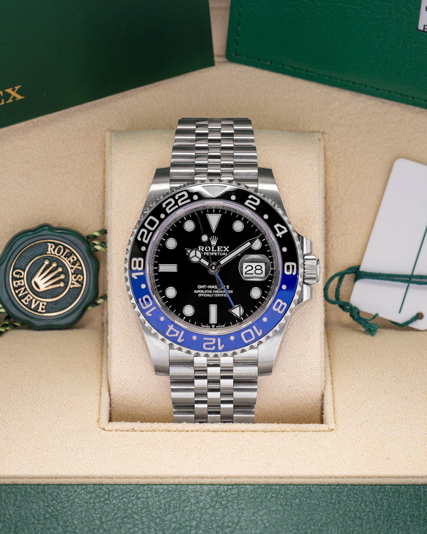 Rolex GMT Master II 126710BLNR Batgirl Watch | Noah's Fine Watches and Jewelry