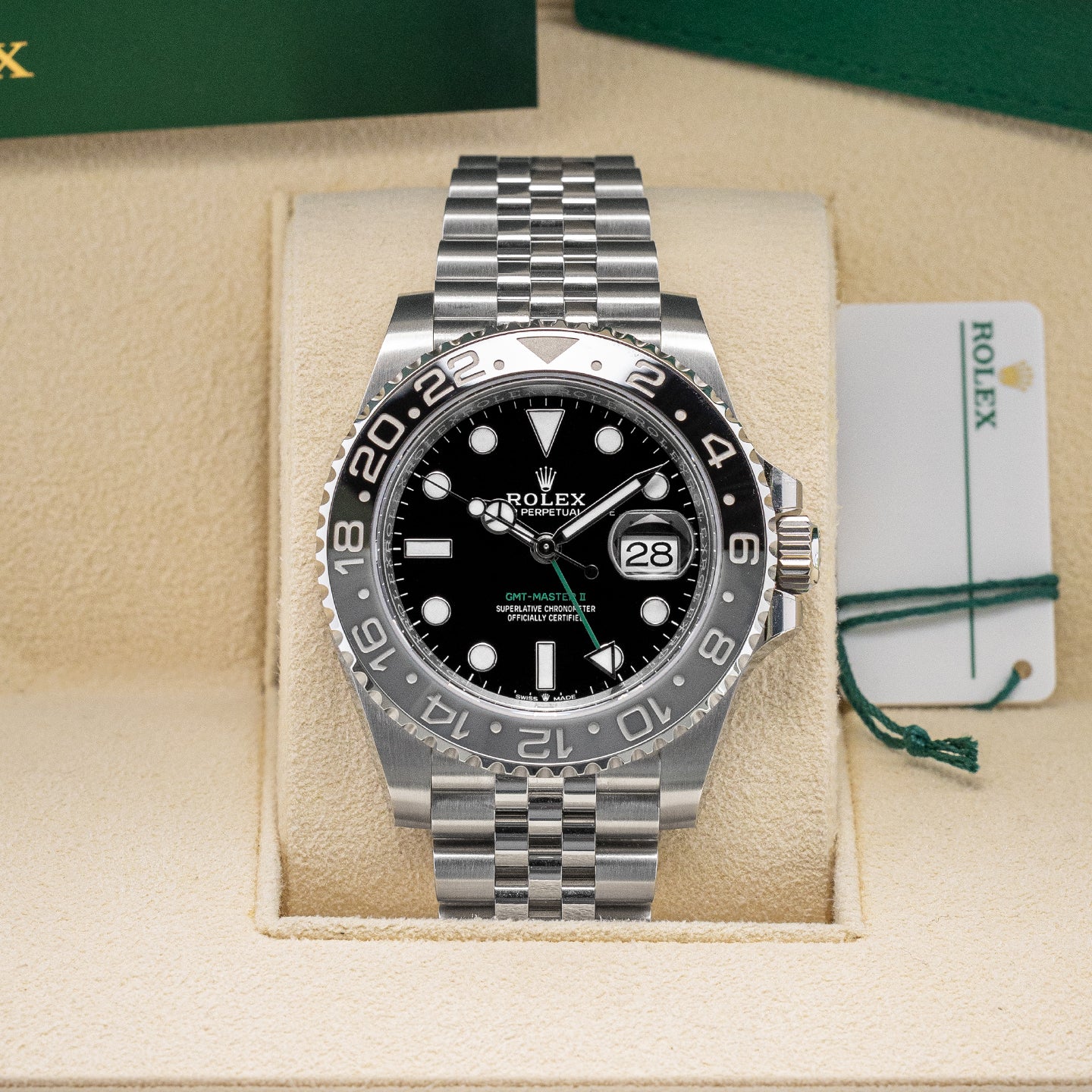 Rolex GMT Master II 126710GRNR Bruce Wayne Watch | Noah's Fine Jewelry and Watches