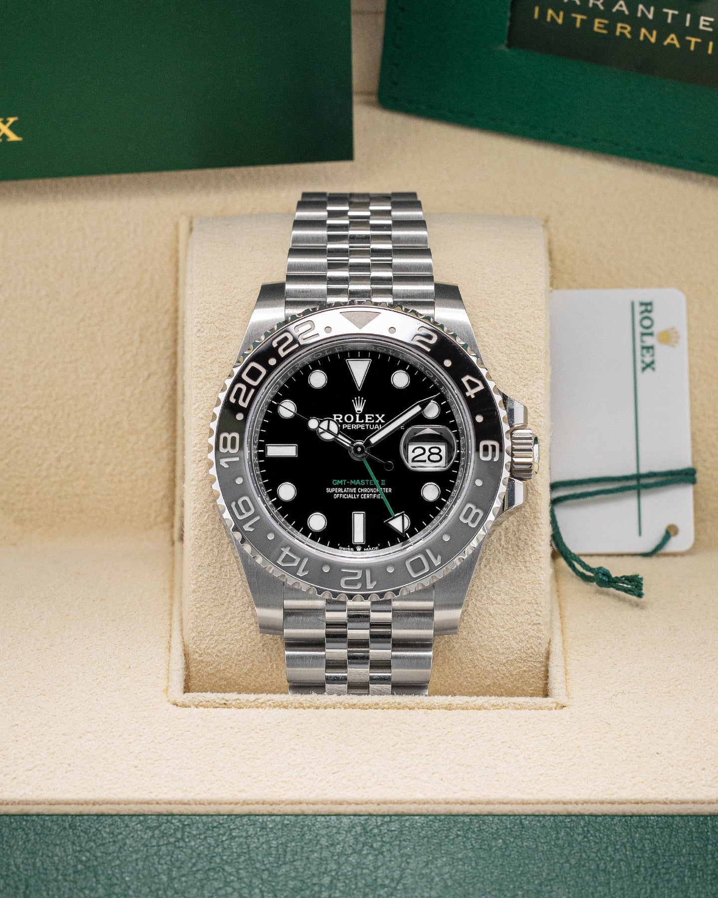 Rolex GMT Master II 126710GRNR Bruce Wayne Watch | Noah's Fine Jewelry and Watches