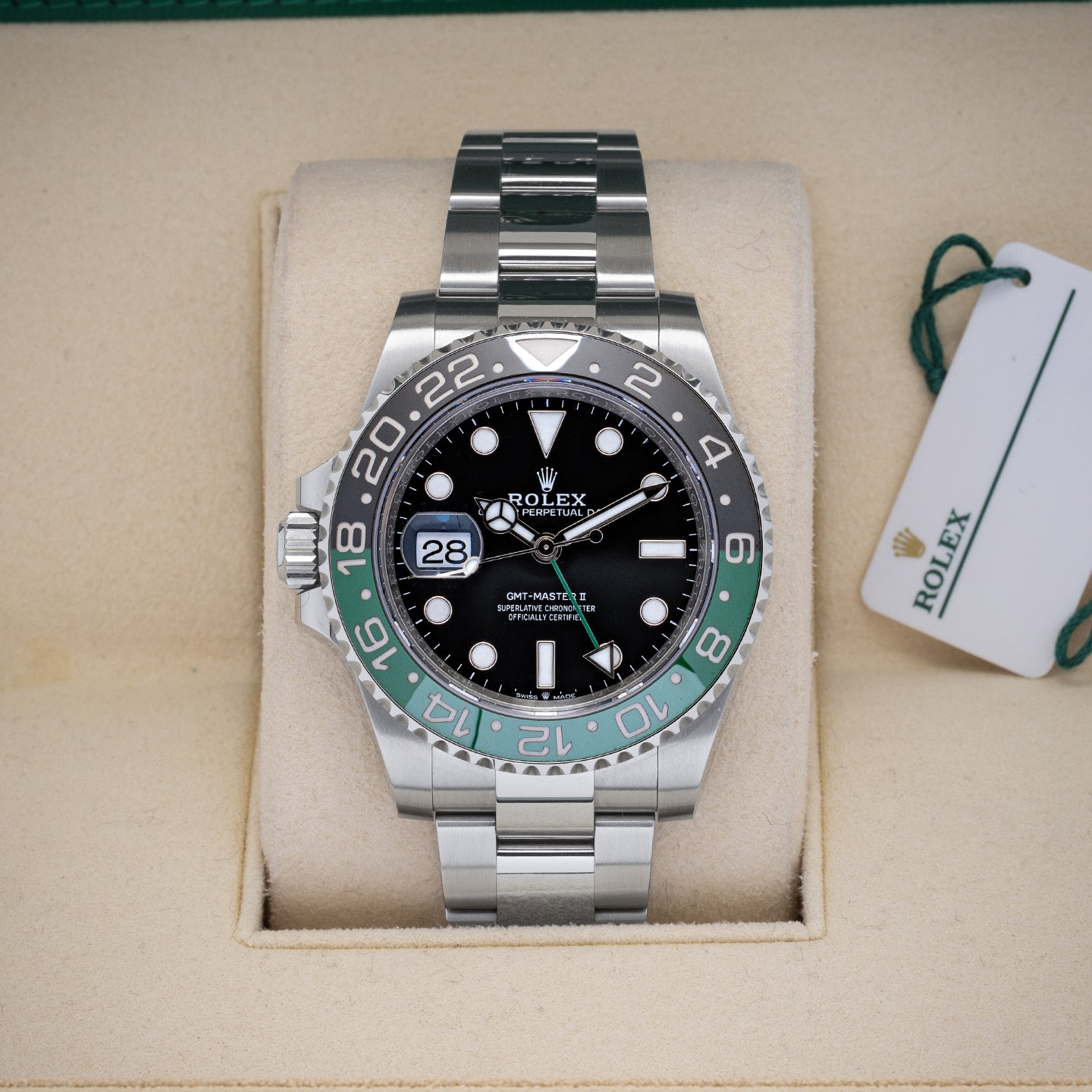 GMT Master II Sprite 126720VTNR Rolex Watch | Noah's Fine Watches Dallas