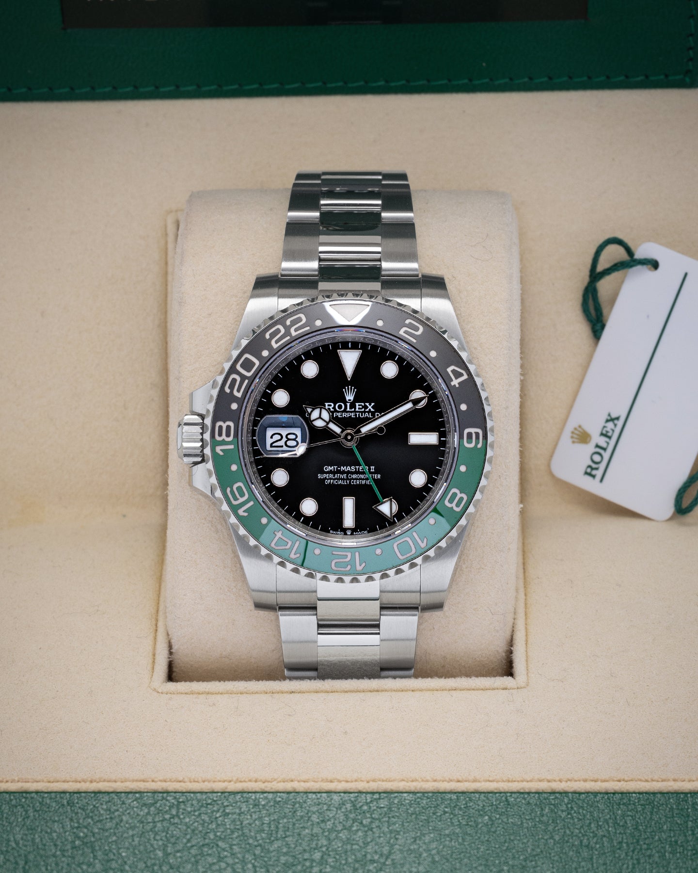 GMT Master II Sprite 126720VTNR Rolex Watch | Noah's Fine Watches Dallas