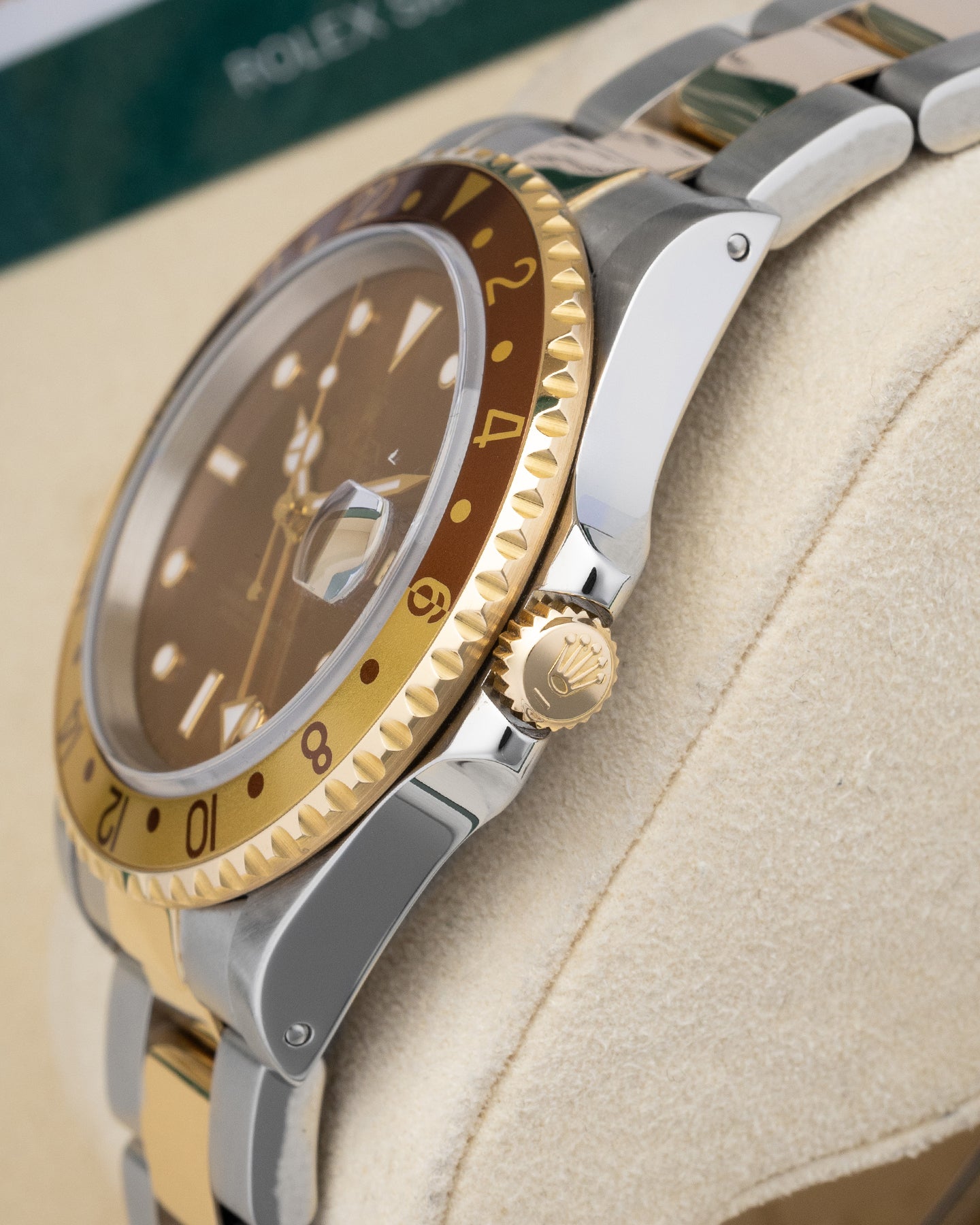 1997 GMT Master II 16713 Root Beer Rolex Watch | Noah's Fine Watches Dallas