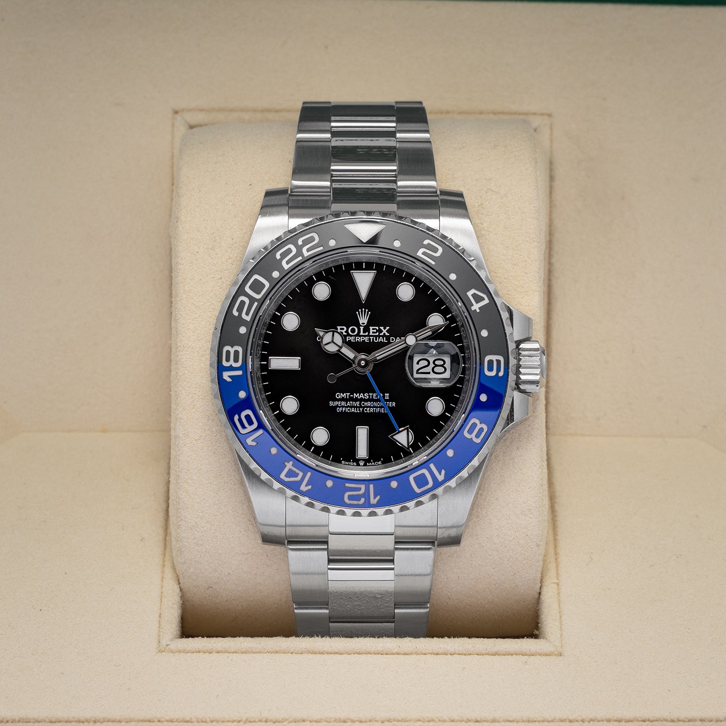 Rolex GMT-Master II "Batman" 126710BLNR | Noah's Fine Watches Dallas, Texas