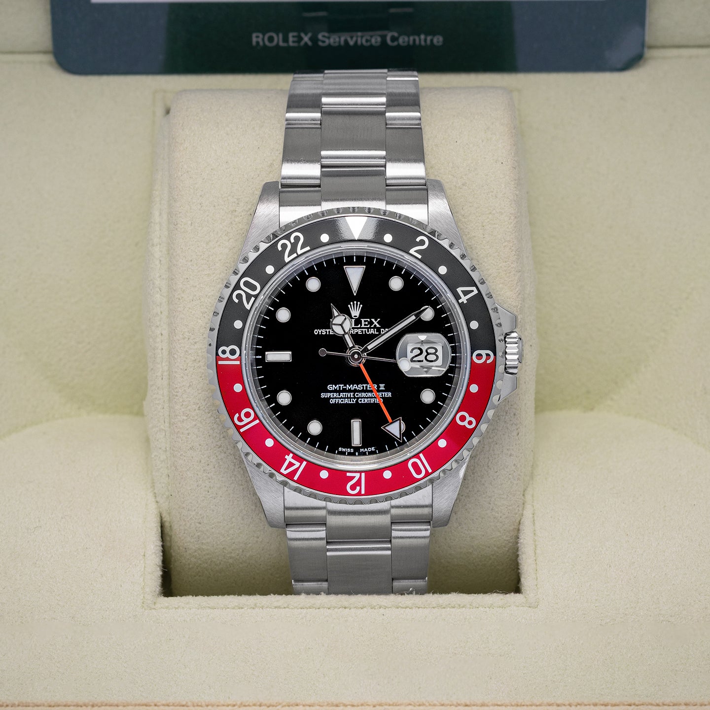 "Coke" Rolex GMT-Master II 16710 | Noah's Fine Watches Dallas, Texas