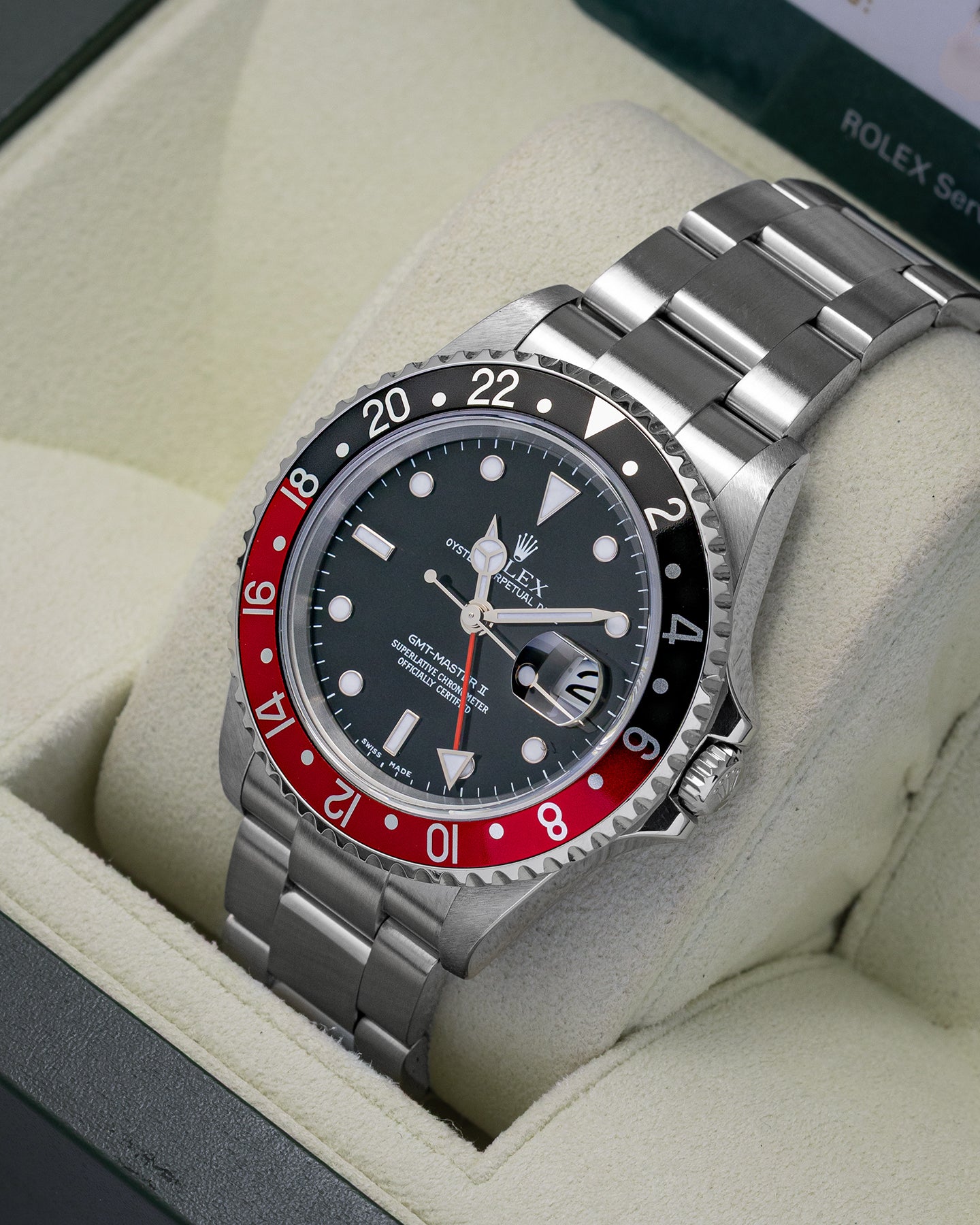 "Coke" Rolex GMT-Master II 16710 | Noah's Fine Watches Dallas, Texas