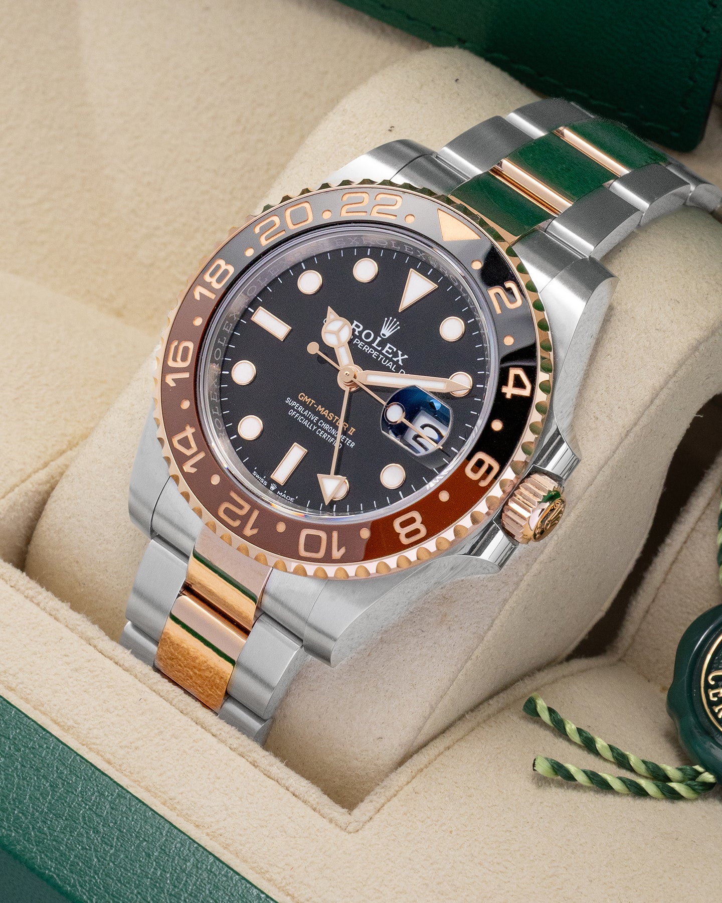 Rolex GMT-Master II Root Beer 126711CHNR | Noah's Fine Watches Frisco, Texas