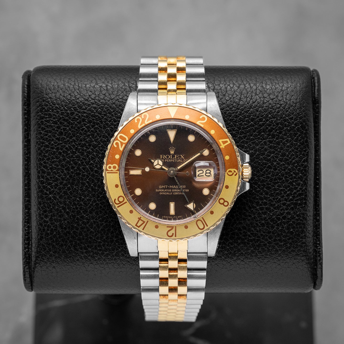 1978 Rolex GMT Master II Root Beer 16753  Watch | Noah's Fine Watches and Jewelry Dalals