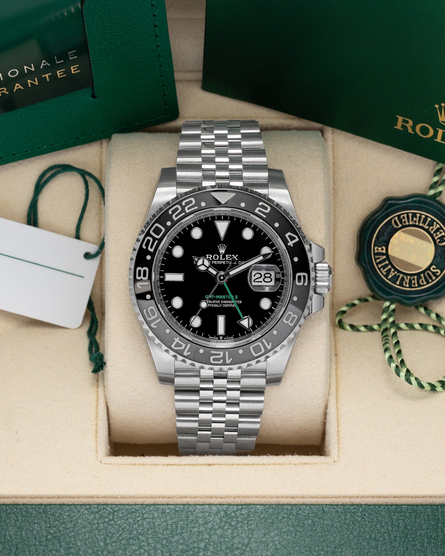 Rolex GMT-Master II 126710GRNR Bruce Wayne | Noah's Fine Watches Frisco